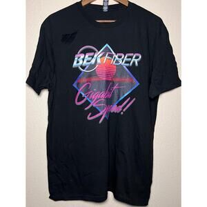 District 🌐 “BEK Fiber Gigabit Speed” Retro Tech Tee – Size L